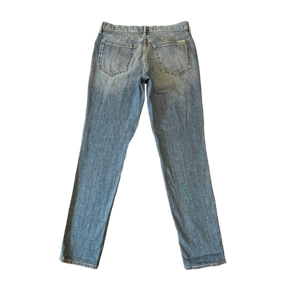 Eddie Bauer Boyfriend Slim Fit Roll Cuff / Crop Jeans. Blue Size 6. #1306 - Picture 6 of 8